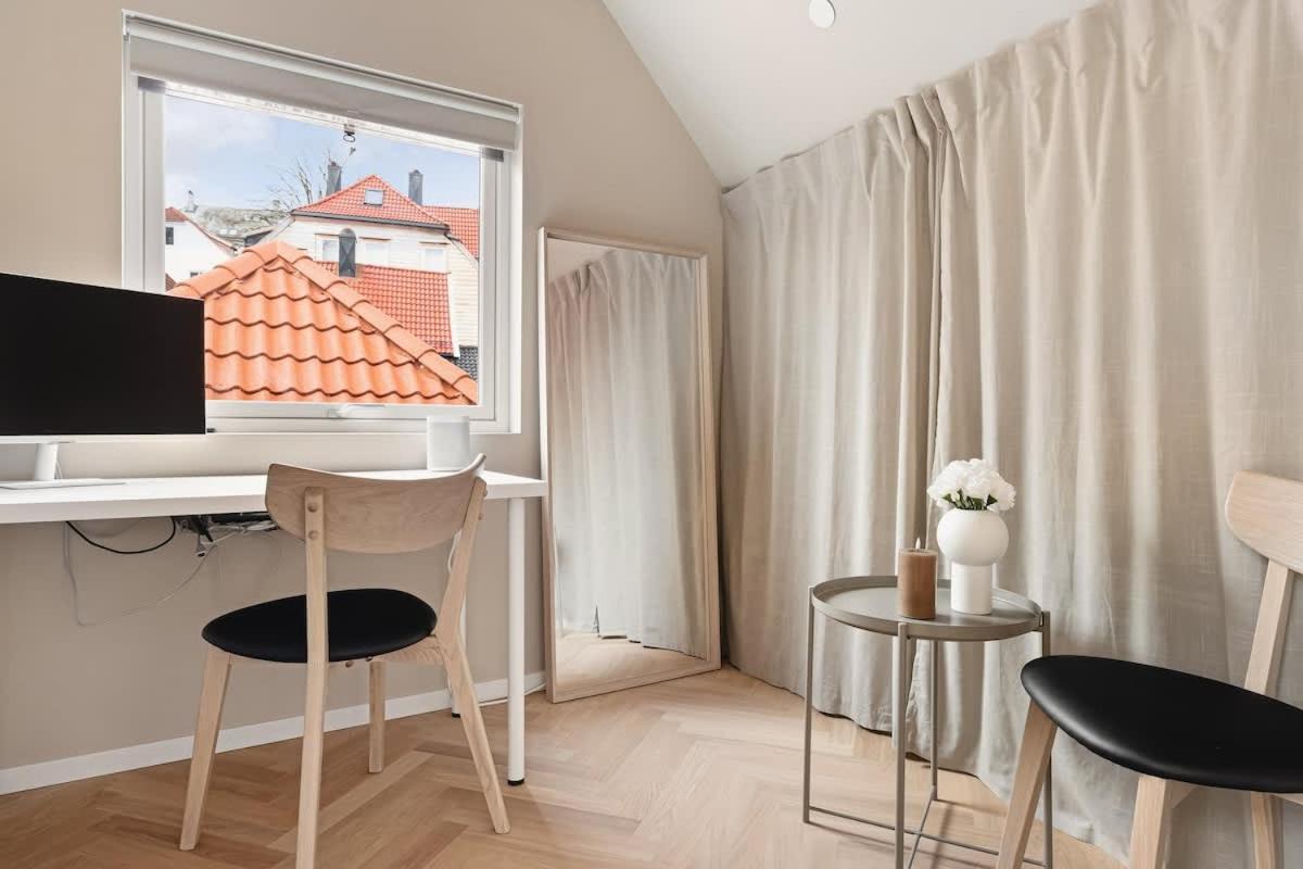 Dinbnb Apartments I Mid-City Luxury With Mini Balcony And Smart Tv & Sound System Bergen Buitenkant foto