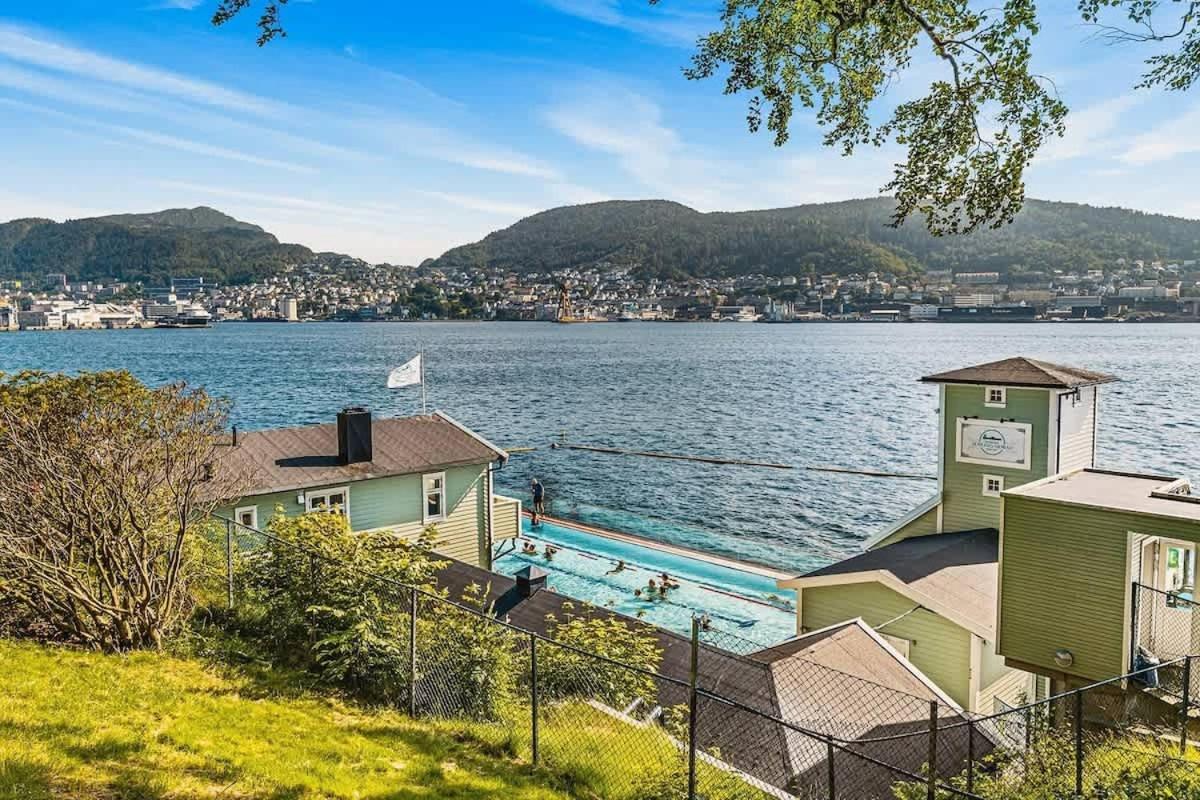 Dinbnb Apartments I Mid-City Luxury With Mini Balcony And Smart Tv & Sound System Bergen Buitenkant foto