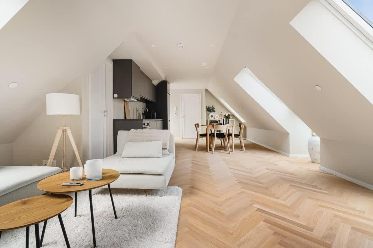 Dinbnb Apartments I Mid-City Luxury With Mini Balcony And Smart Tv & Sound System Bergen Buitenkant foto